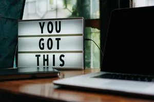 You Got This Motivational Light Box Wallpaper