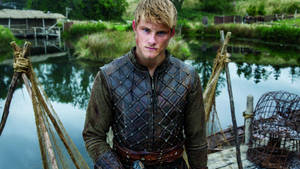 Young Bjorn Ironside From Vikings Wallpaper