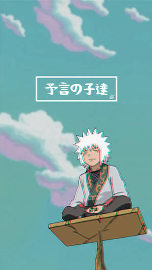 Young Jiraiya Aesthetic Naruto Digital Art Wallpaper