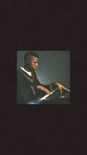 Young Kanye West Android Wallpaper