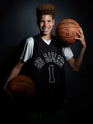 Young Lamelo Ball Wallpaper
