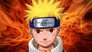 Young Naruto Baryon Mode Wallpaper