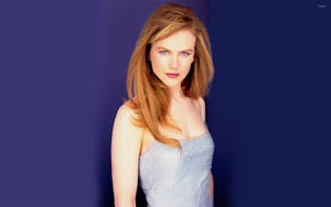 Young Nicole Kidman Sexy Dress Wallpaper