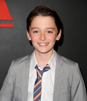 Young Noah Schnapp At Season Premiere Wallpaper