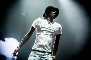 Young Thug On Stage Wallpaper