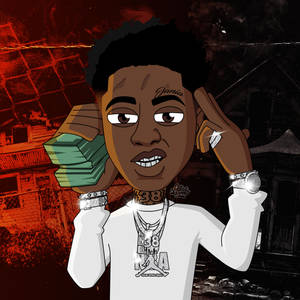 Youngboy Never Broke Again Cartoon Wallpaper