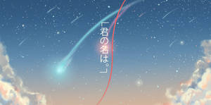 Your Name Anime Red String Wallpaper