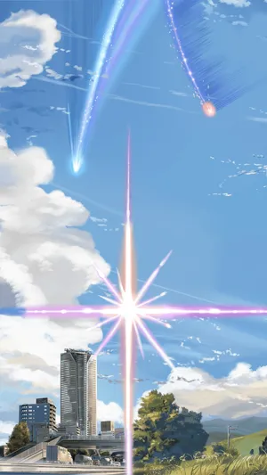 Your Name Iphone Bright Star Wallpaper