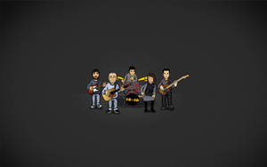 Youtube Cover Animated Musical Band Wallpaper