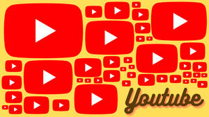 Youtube Logo In Different Sizes Wallpaper