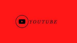 Youtube Logo With Different Font Wallpaper