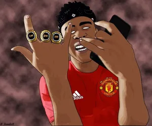 Youtube Star Prettyboyfredo Digital Art Wallpaper