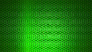 Youtube Thumbnail Green Honeycomb Wallpaper
