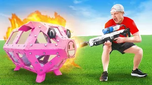 Youtuber Unspeakable Burning Piggy Bank Wallpaper