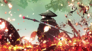 Yuito As Samurai Scarlet Nexus Wallpaper