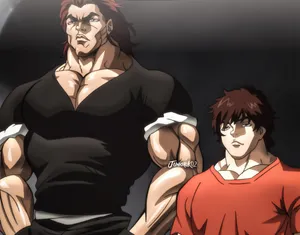 Download Baki Hanma In Manga Wallpaper