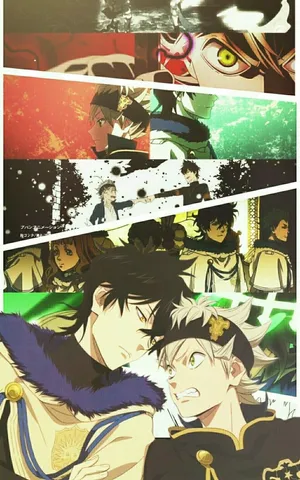 Yuno Of Black Clover In Battle Wallpaper