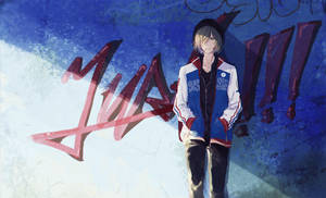 Yuri On Ice Graffiti Yuri Wallpaper