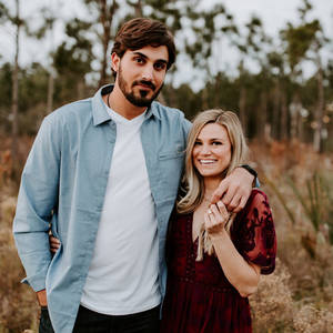 Zach Eflin Arm Around Wife Wallpaper
