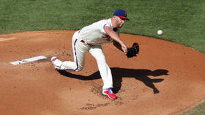 Zack Wheeler Fresh Pitch Wallpaper