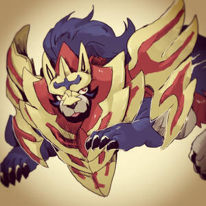 Zamazenta Fan Art Wallpaper