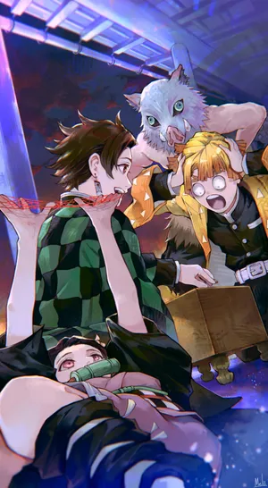 Zenitsu 3d Art Wallpaper