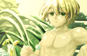 Zenitsu Muscled Body Wallpaper