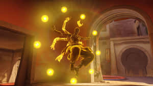 Zenyatta Golden Light Wallpaper