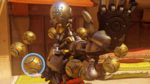 Zenyatta Overwatch Robot Wallpaper