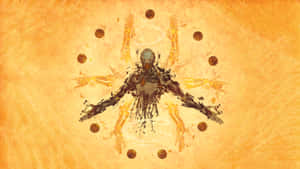 Zenyatta Painting Clock Background Wallpaper