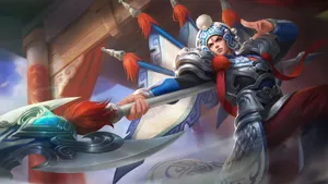 Zilong Changbanpo Commander Skin Wallpaper