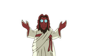 Zoidberg Jesus Meme Wallpaper