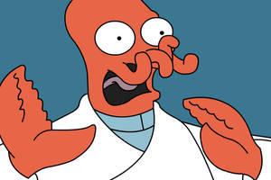 Zoidberg Panicking Wallpaper