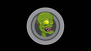 Zombie Vector Graphics Wallpaper