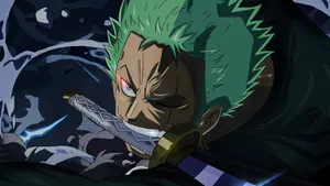 Zoro Wano Close Up Wallpaper
